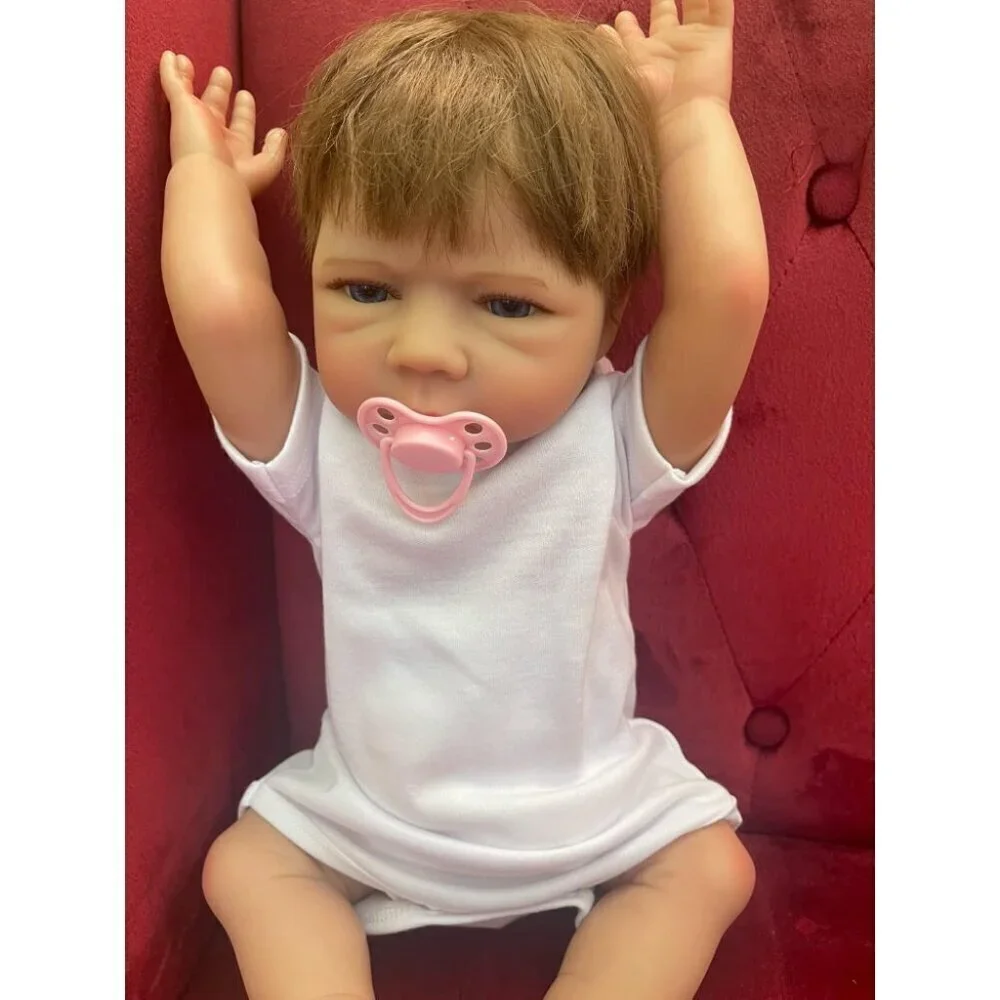 🆕18Inch Full Body Viny Newborn Baby Poseable Limbs Cute Girl Reborn Baby